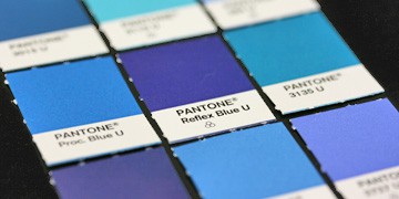 what is the pms number of reflex blue mito studios pantone yellow palette