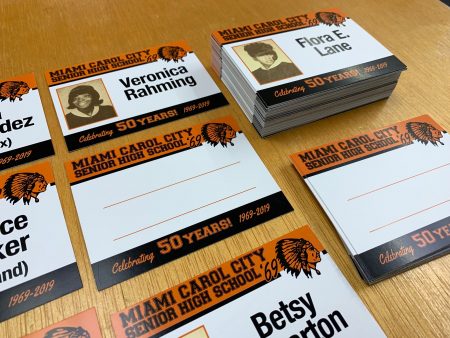 Custom Name Badges, Design & Print for 50th High School Reunion, Carol ...